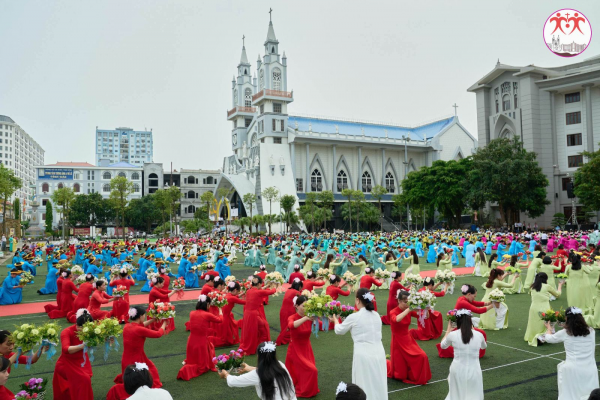 Giáo phận Thái Bình: Ngày đồng tiến hoa mừng kính Mẹ Maria năm 2026