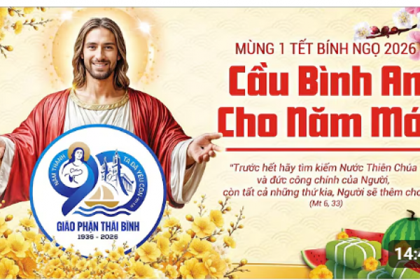 Bài giảng Thánh lễ Tân Niên: Mồng 01 Tết - Cầu Bình An cho Năm Mới - Lm Đaminh Nguyễn Văn Thụ