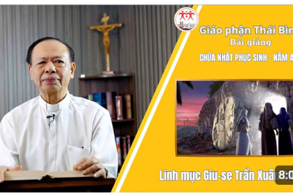 Bài giảng Lễ Chúa Phục Sinh Năm A - Lm Giuse Trần Xuân Chiêu