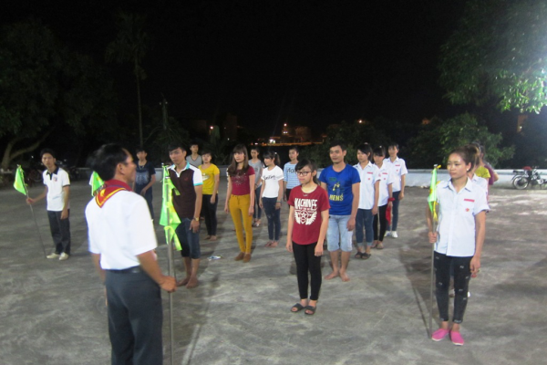 Liên đoàn TNTT Giuse Khang GPTB - Hình ảnh lớp Huấn luyện Dự Trưởng Thiếu Nhi Thánh Thể tại Gx Cao Xá - hạt Đông Hưng Yên - 2015