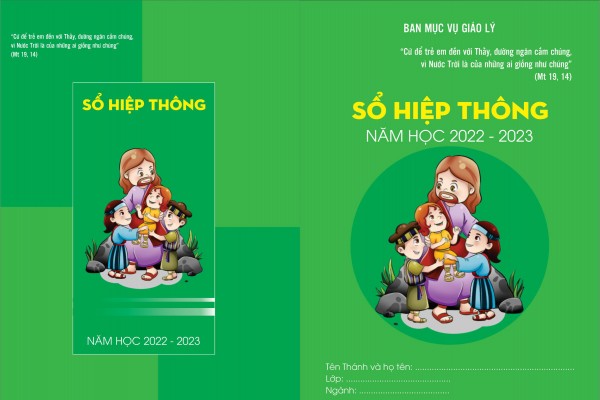 Ban Giáo lý Đức Tin GPTB: Lịch dạy Ngành Ấu Nhi cấp III - Năm học 2022 - 2023