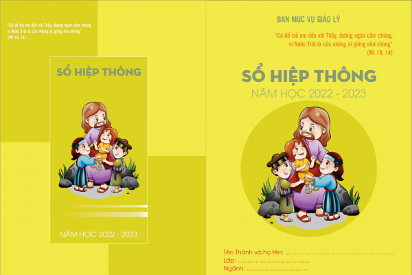 Ban Giáo lý Đức Tin GPTB: Lịch dạy Ngành Nghĩa Sĩ cấp I - Năm học 2022 - 2023