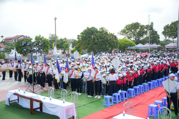 Đại hội Giới Trẻ và TNTT Hiệp đoàn Đức Mẹ Camelo - Giáo hạt Thái Thụy - Chủ đề: Chúng tôi cùng đi với anh (Ga 21,3)