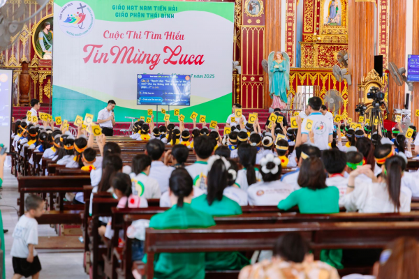 Giáo hạt Nam Tiền Hải: Chung kết cuộc thi tìm hiểu Tin Mừng theo Thánh Lu-ca năm 2025